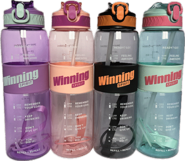 Botella Deportiva Plástica 1000ml